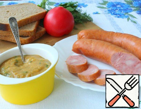 Apple-Mustard Sauce for Sausage Recipe