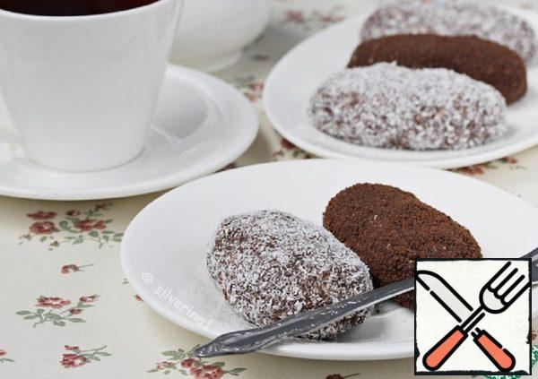 Chocolate Cake "Potato" with Halva Recipe