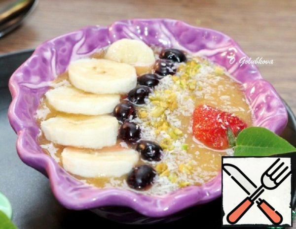 Peach and Banana Smoothie Bowl Recipe