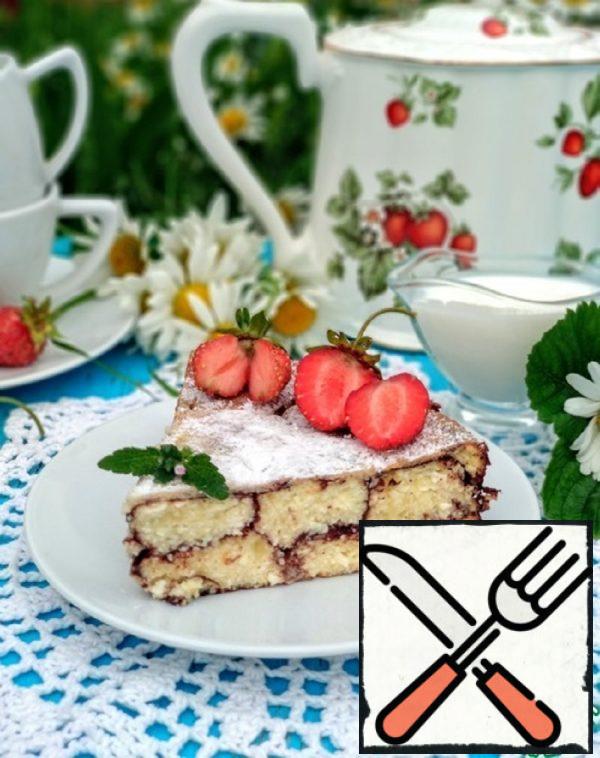 Cottage Cheese Casserole with Cocoa Recipe
