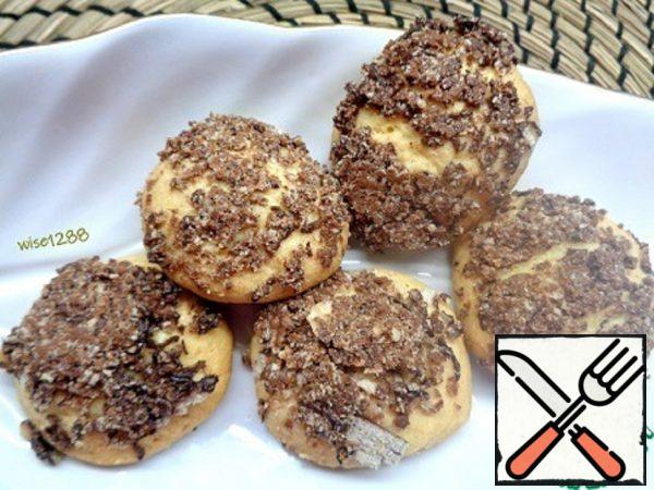 Shortbread Cookies with Wafer Crumbs Recipe