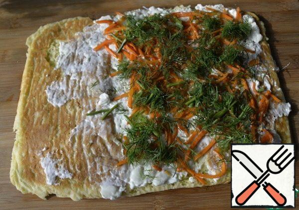 Sprinkle with chopped dill.