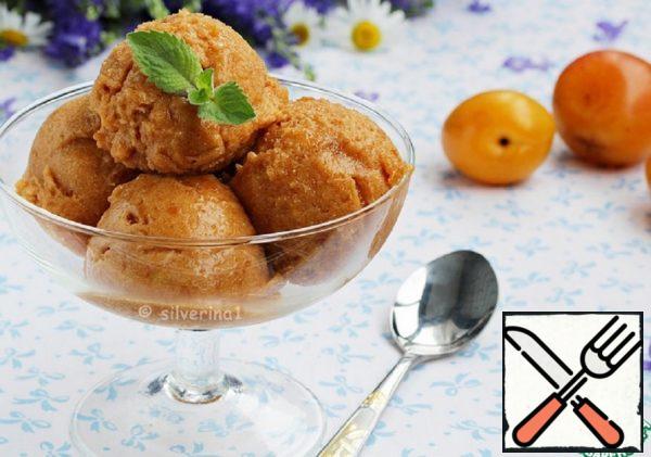 Apricot Sorbet with Orange Juice Recipe
