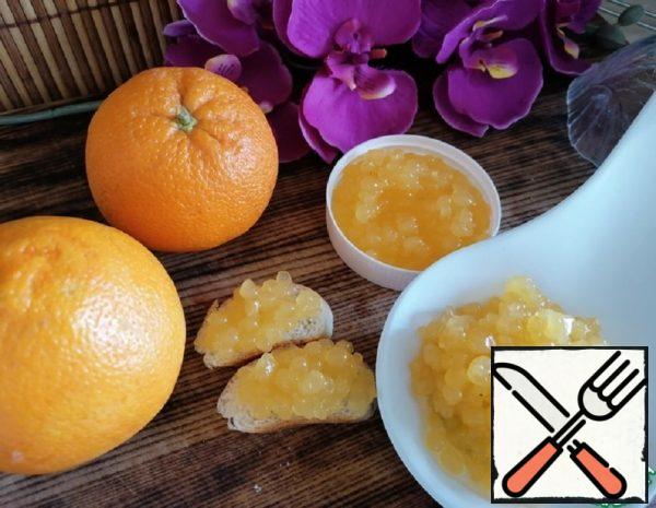 Dessert "Orange Caviar" Recipe