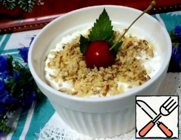 Cottage Cheese and Fruit Casserole "Harmony" without Sugar Recipe