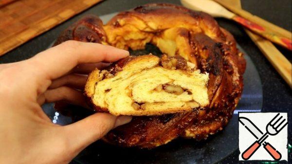 With a Cup of cold milk, the bun flies away instantly!
I hope you liked the recipe and it will be useful!
Everyone has a great mood!