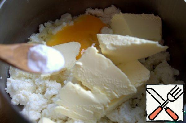 Cut the butter. It is better to get it in advance.
