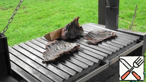 Grill on both sides until tender.