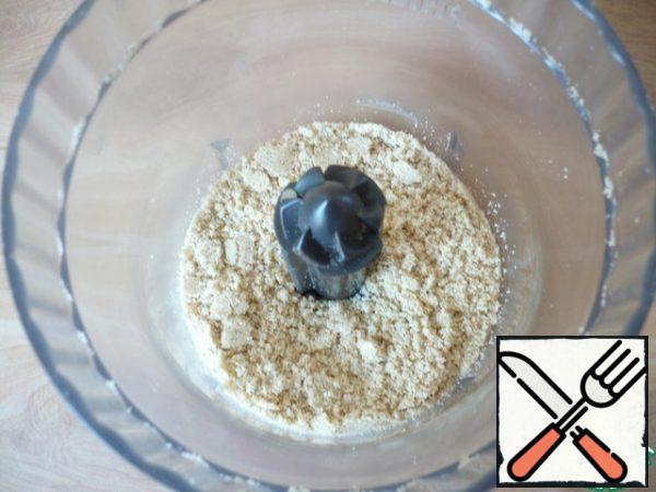 Use a blender to grind your dry Breakfast.