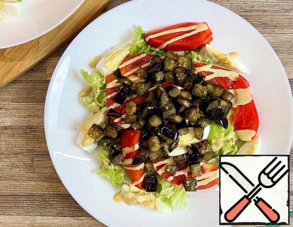 Warm Eggplant Salad Recipe