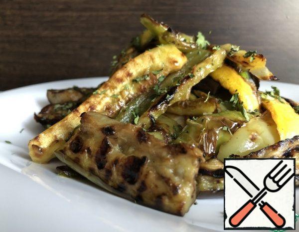 Warm Eggplant Salad Recipe