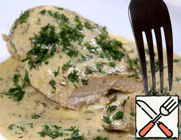Chicken Breast in Creamy Lemon Sauce Recipe