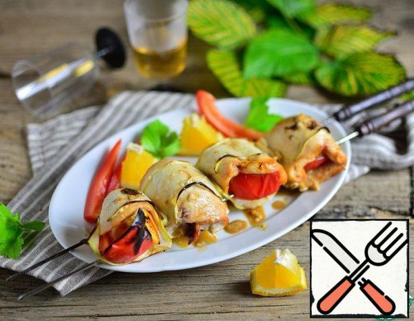 Turkey Barbecue with  Orange Recipe