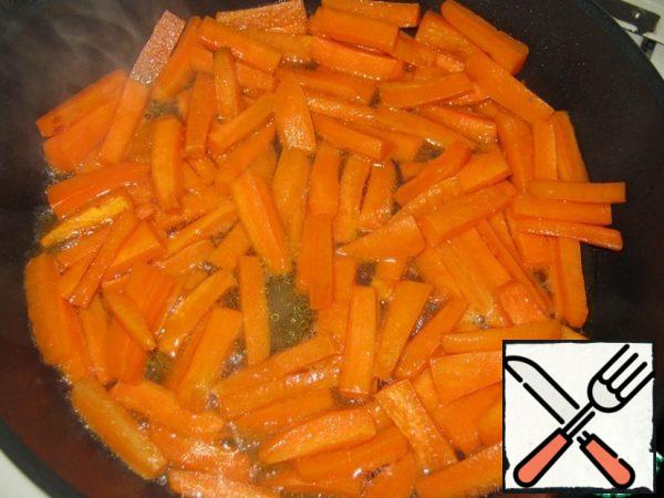 Add wine and simmer for 15 minutes, stirring occasionally, until the wine is completely evaporated.
