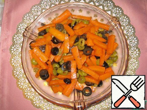 That's it, the side dish is ready, serve with meat or as a separate dish.