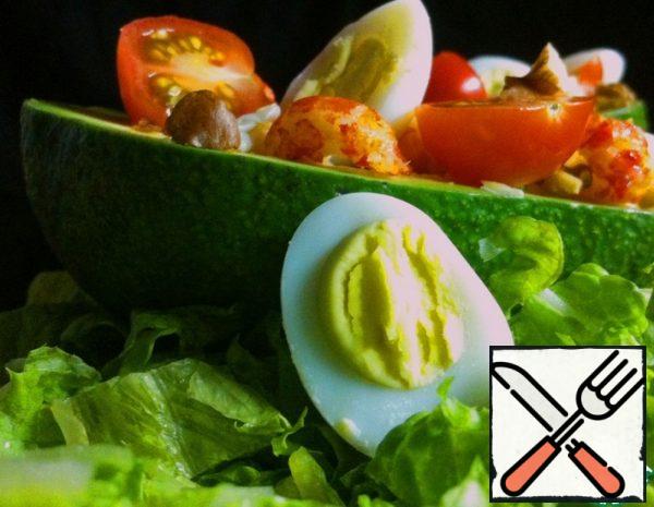 Salad with Cancer Necks Recipe