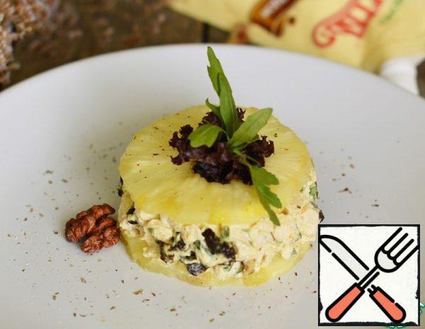 Chicken Salad with Prunes and Pineapple Recipe
