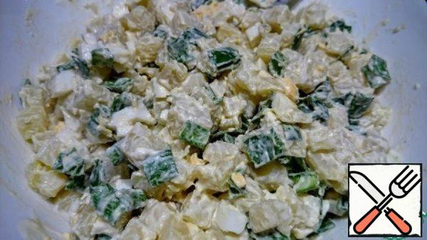Salad with Potato Recipe
