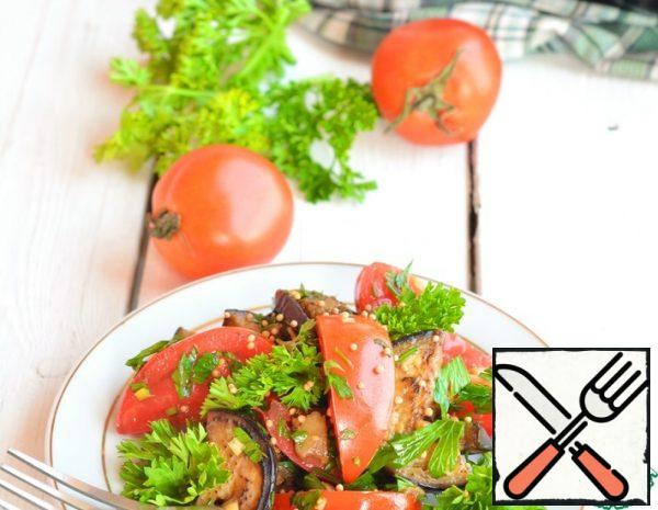 Appetizer with Spicy Eggplant Recipe