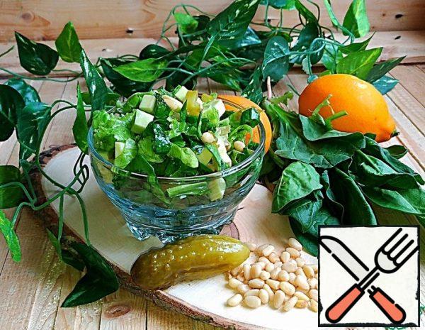 Avocado and Pine Nut Salad Recipe