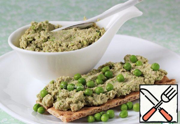 Egg Pate with Peas and Nuts Recipe