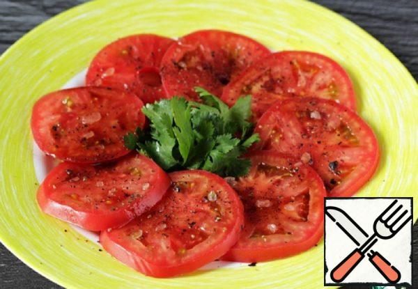 Azerbaijani Tomato Salad with Sumac Recipe