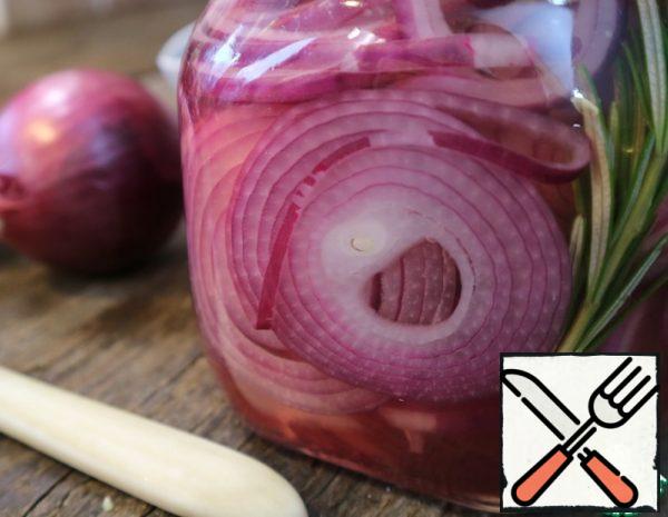 Red Onion in Sweet Marinade  Recipe