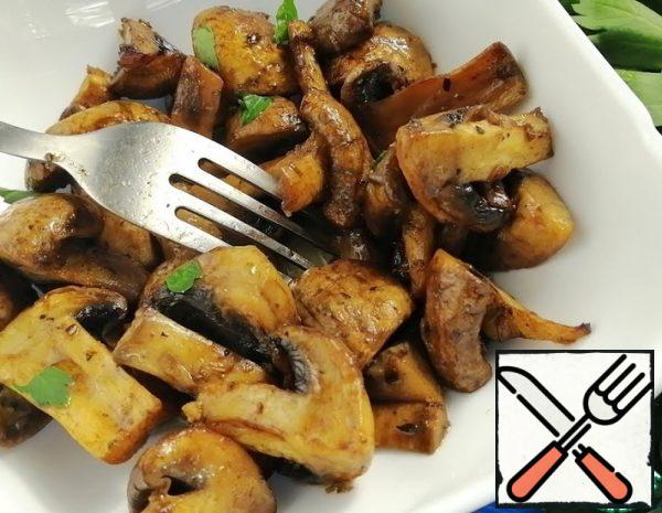 Baked Mushrooms in Provence in the Oven Recipe