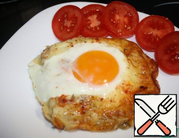 Hot Cheese and Egg Sandwich Recipe