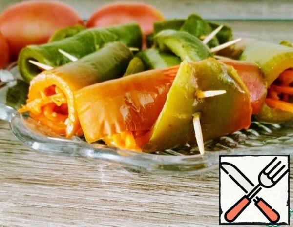 Quick Snack of pickled Peppers Recipe
