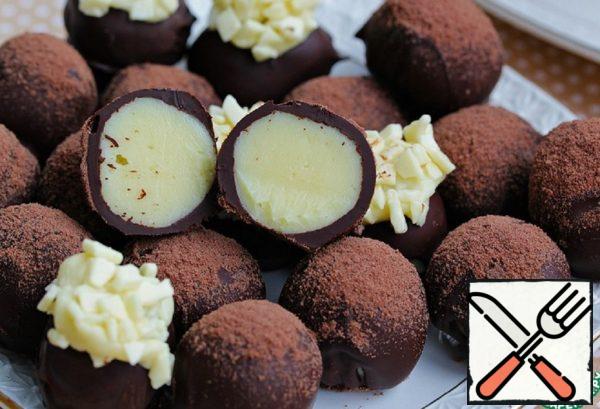 Lime Truffles from White Chocolate Recipe