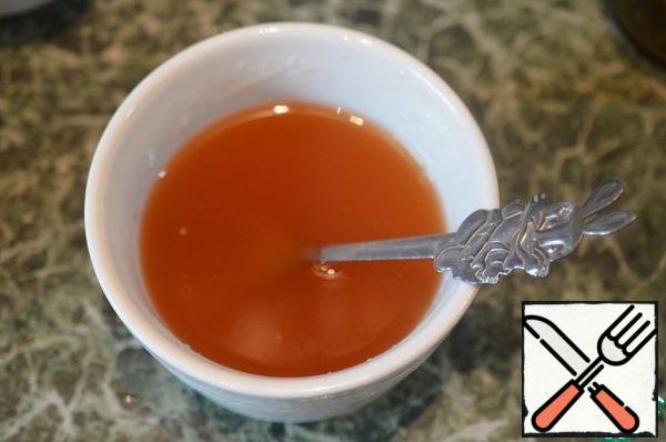 Add the ketchup or tomato paste and mix well.