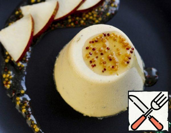Cheese Jelly with Honey-Mustard Sauce and Pear Recipe