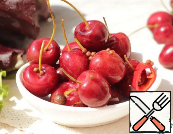 Spicy Pickled Cherries Recipe