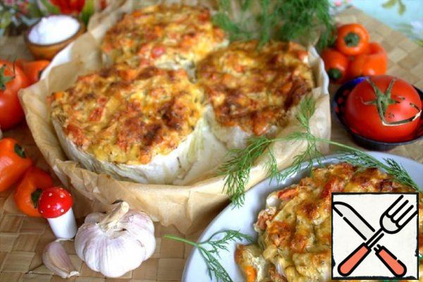 Cabbage in a Cheese Cap Recipe
