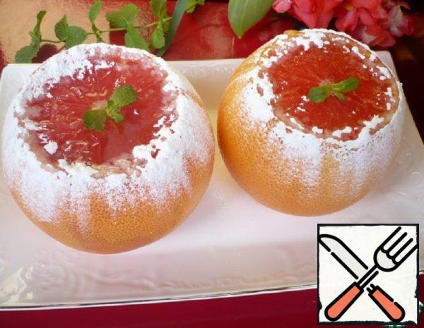 Dessert "Grapefruit Cakes" Recipe