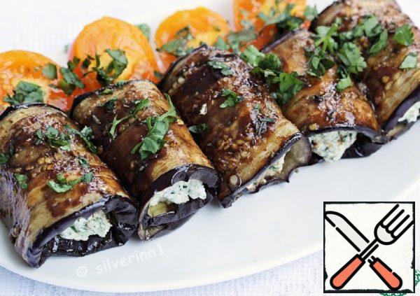 Spicy Eggplant Rolls Recipe
