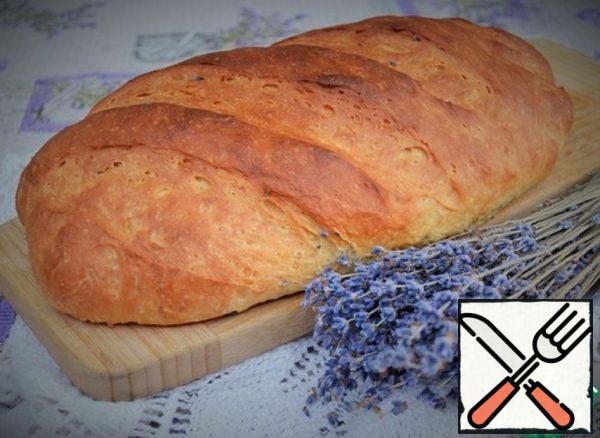 Cream Bread with Lavender Recipe
