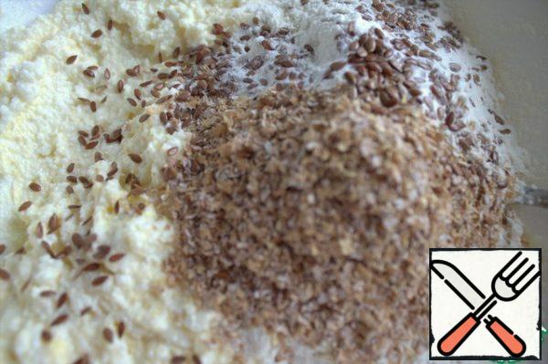 Add the bran and flax. You can add your own supplements.