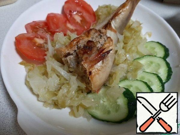 Trout with Pear "Full Belly" Recipe