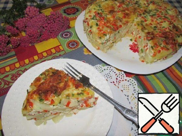 Savory Potato "Cake" Recipe