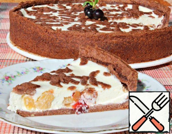 Cottage Cheese Pie with Dried Fruit Recipe