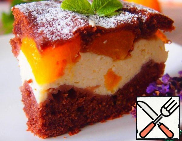 Cottage Cheese Cake with Apricots Recipe