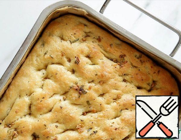 Focaccia with Rosemary and Garlic Recipe