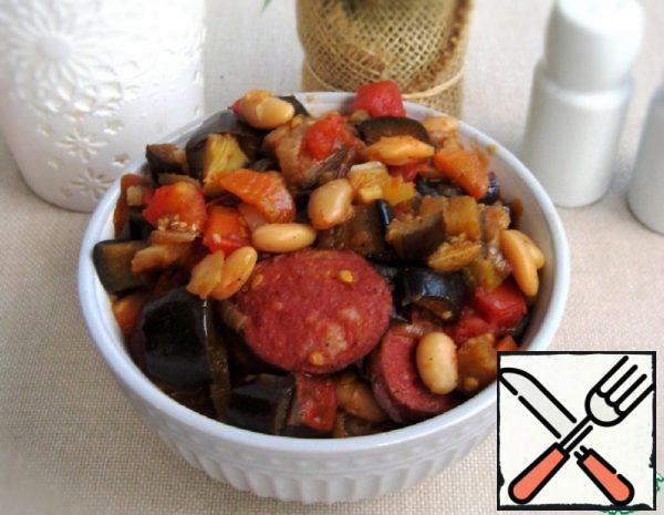 Vegetable Stew with Hunting Sausages Recipe