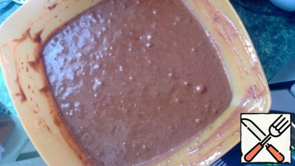 Here is such a dense mixture turned out )