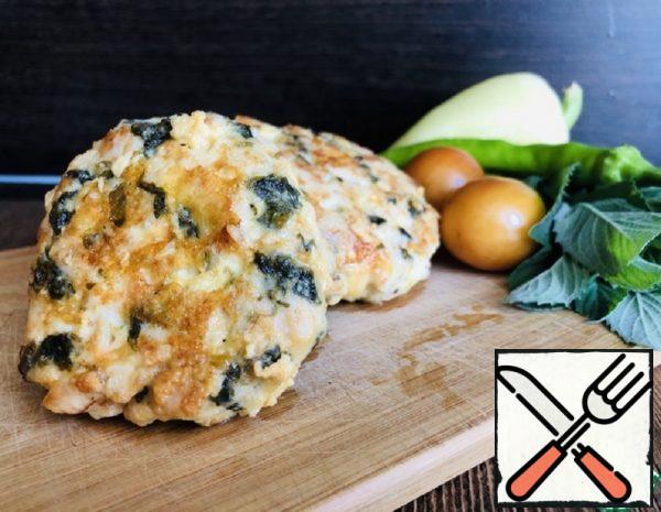 Chopped Cutlets with Cheese and Herbs Recipe