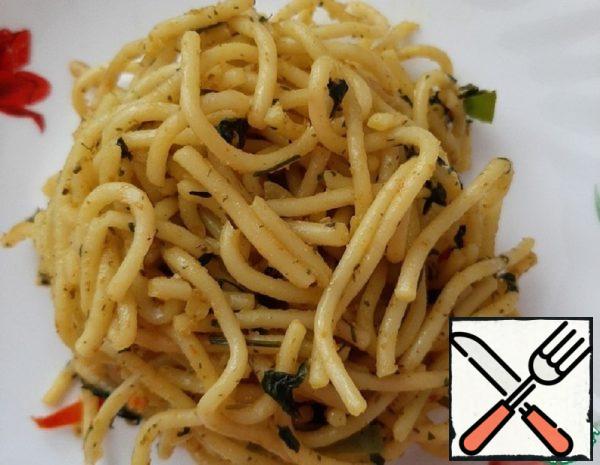 Spicy Spaghetti with Curry Recipe