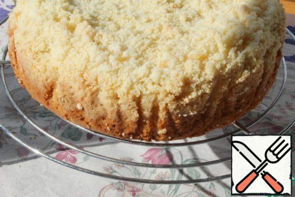 Put in a preheated 175 degree oven and bake - I have 40 minutes on the middle shelf and 15 minutes on the top - focus on your oven. Cool it.