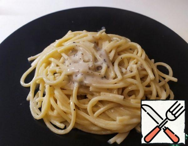 Pasta with Cheese and Pepper Recipe